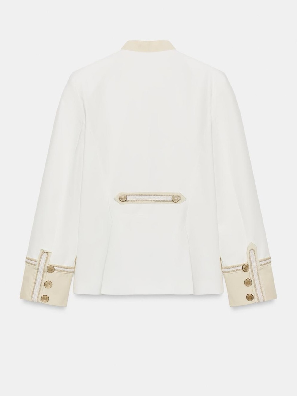ZARA ZW Collection jacket featuring embossed gold button - Picture 12 of 15